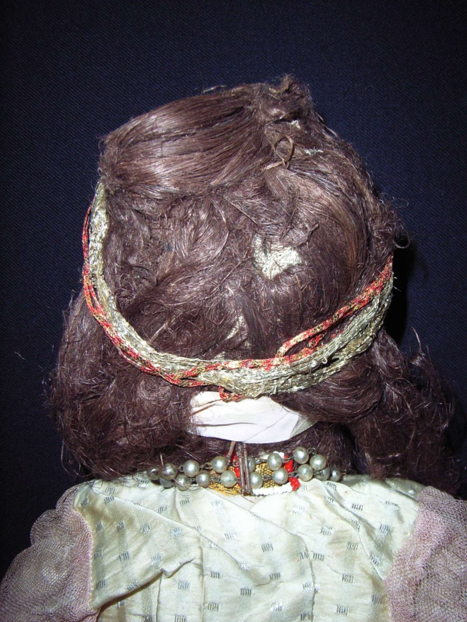 Retro testa dopo il restauro